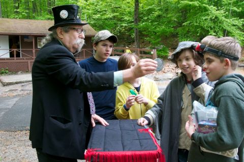 Boy Scouts of America Magic Camporee in Connecticut