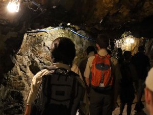 Scouts explore gold mine
