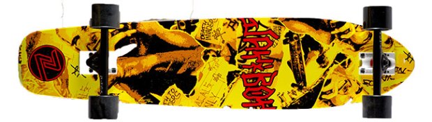 Z-Flex Kicktail Longboard Complete ($110; zflex.com): The most affordable cruiser option here, the deck is 9.25" x 38" with ABEC 7 bearings and 69 mm Z-Smooth wheels (78a).